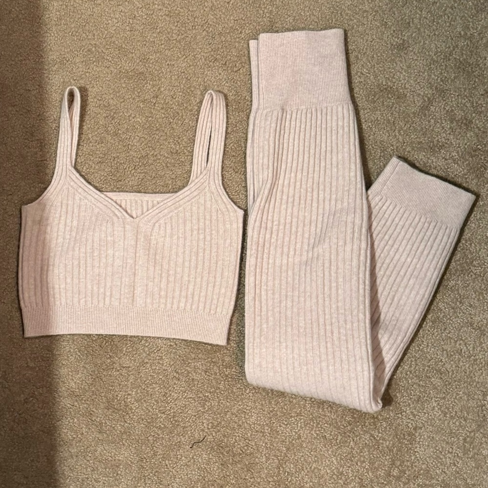All Saints Pencil Skirt Sweater Matching Set